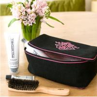 Walker Valentine Monogrammed Beth Cosmetic Case 10" x 5" x 5.5"