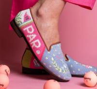 By Paige Golf Needlepoint Loafers