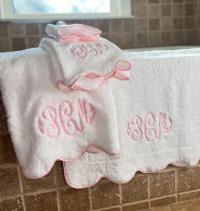 Matouk Cairo Scallop Edge Bath Collection