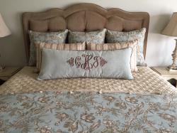 Large custom made pillow for a customers bedding. Large pillow NULL